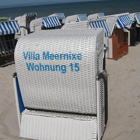 Strandnahe Fewos Mit Balkon, Villa Meernixe, Ostseebad Binz Exterior foto